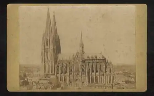 CdV Foto Köln am Rhein, Kölner Dom