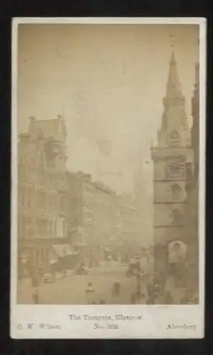 CdV Foto Glasgow Schottland, Trongate