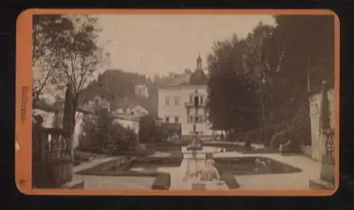 CdV Foto Salzburg in Österreich, Lustschloss Hellbrunn