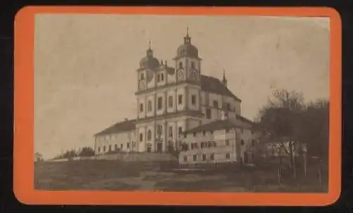 CdV Foto Kirche Maria Plain in Salzburg, Wallfahrtsbasilika Mariæ Himmelfahrt