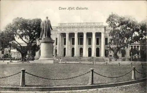 Ak Calcutta Kolkata Kalkutta Indien, Town Hall