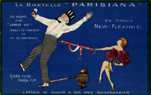 Ak La Bretelle Parisiana, Tissus New Flexible