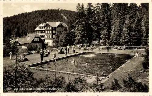 Ak Bühlertal im Schwarzwald, Kurhaus Hundseck