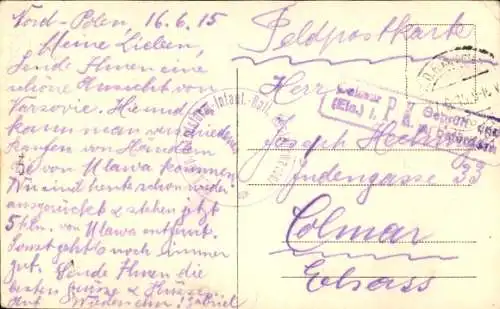 Ak Warszawa Warschau Polen, Neue Brücke