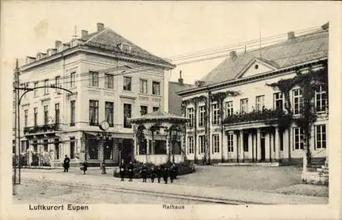 Ak Eupen Wallonien Lüttich, Rathaus