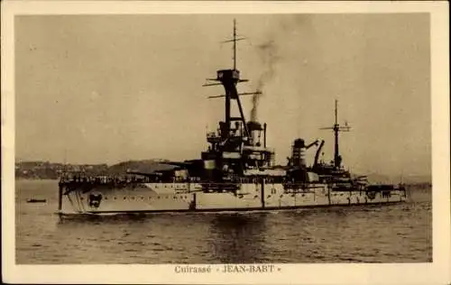 Ak Französisches Kriegsschiff Jean-Bart, Französische Marine