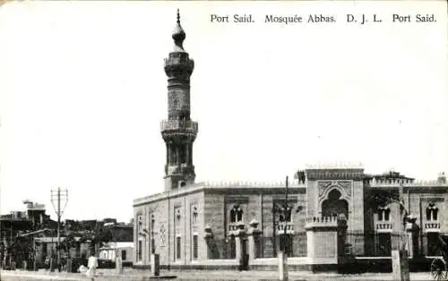 Ak Port Said Ägypten, Moschee Abbas