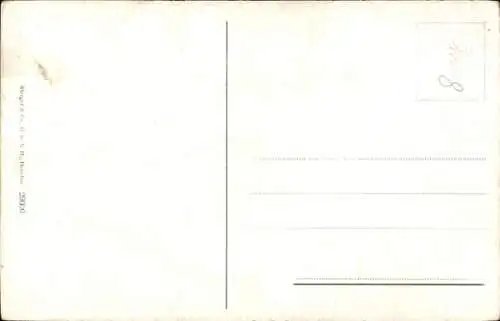 Ak Stierkampf, Sturz eines Picador