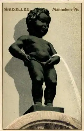 Präge Ak Brüssel Brüssel, Manneken Pis