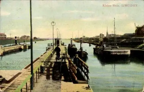 Ak IJmuiden Ymuiden Velsen Nordholland, Kleine Sluis