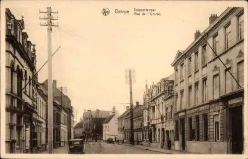 Ak Deinze Ostflandern, Tolpoortstraat