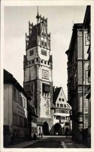 Ak Freiburg im Breisgau, Schwabentor, Aufnahme E. Baumgartner