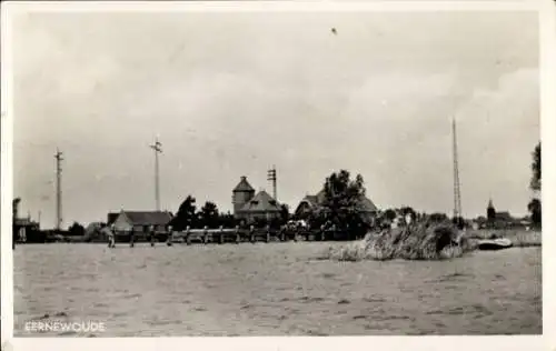 Ak Eernewoude Fryslân Niederlande, Landschaft