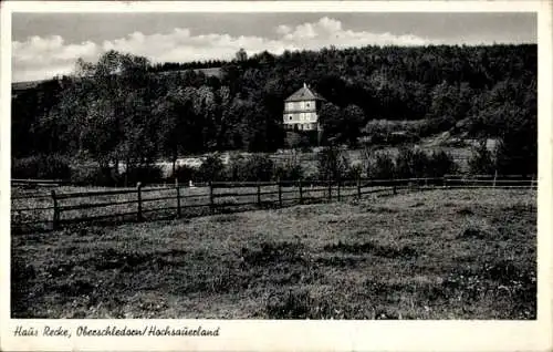 Ak Oberschledorn Medebach im Sauerland, Haus Recke