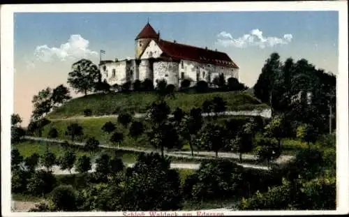 Ak Waldeck am Edersee Hessen, Schloss, Hotel, Restaurant und Pension