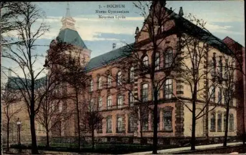 Ak Bochum im Ruhrgebiet, Neues Gymnasium