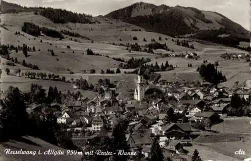 Ak Nesselwang im Allgäu, Gesamtansicht, Reuter-Wanne