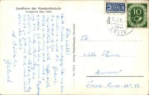 Ak Ovelgönne Hambühren,  Landheim der Humboldtschule