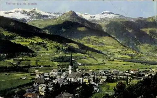 Ak Bad Hofgastein in Salzburg, Panorama