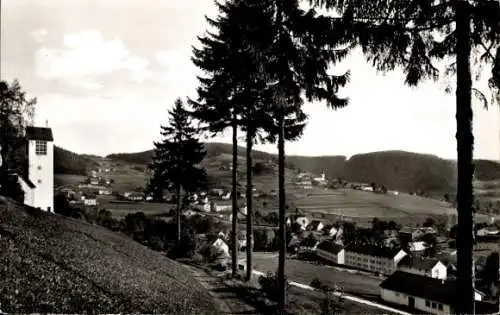 Ak Warmensteinach Oberfranken Bayern, Panorama