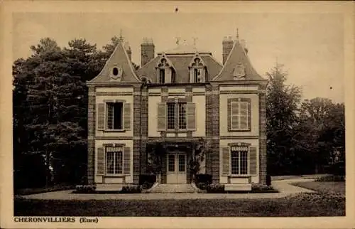 Ak Chéronvilliers Eure, Château