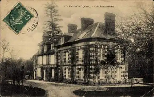 Ak Caumont Eure, Villa Roncherolles