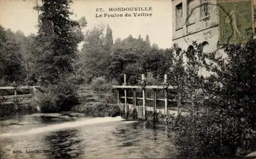 Ak Hondouville Eure, Le Foulon du Valtier