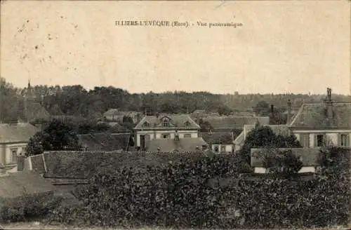 Ak Illiers l’Évêque Eure, Panoramablick