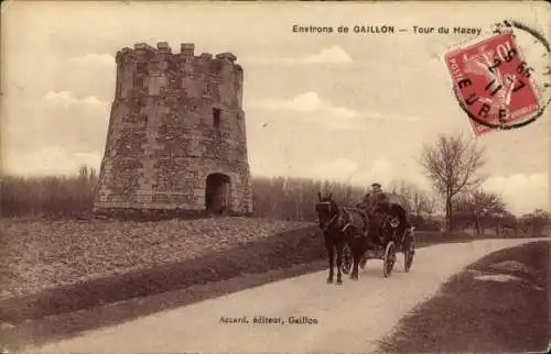 Ak Gaillon Eure, Tour du Hazey