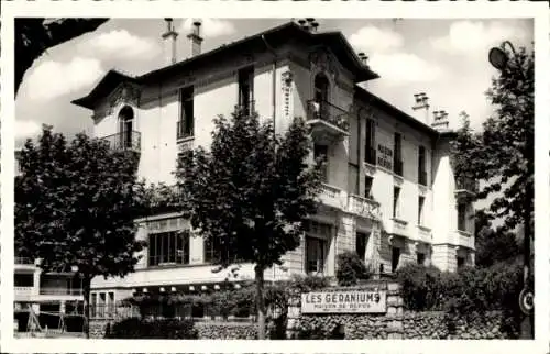 Ak Le Cannet Alpes Maritimes, Maison de Repos, Les Geraniums, Boulevard Carnot