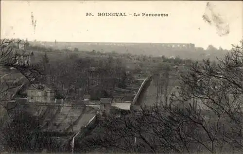 Ak Bougival Yvelines, Panorama