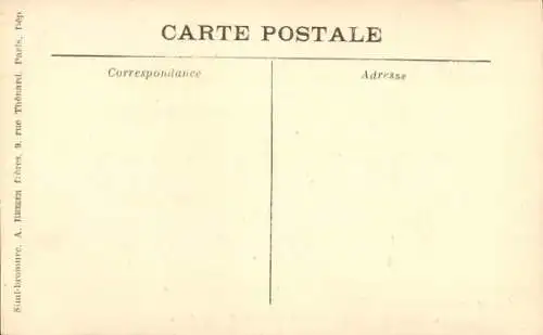 Ak Senlis Oise, Institution St-Vincent, Les Cloitres