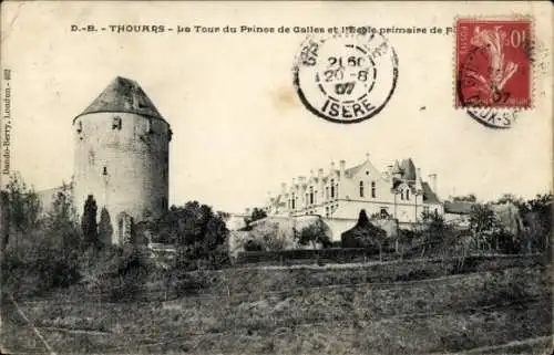 Ak Thouars Deux Sèvres, La Tour du Prince de Galles, Ecole