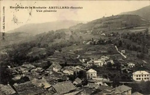 Ak Arvillard Savoie, Vue generale