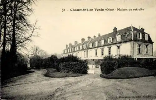 Ak Chaumont en Vexin Oise, Maison de retraite