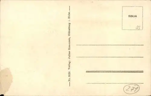 Ak Oldenburg in Holstein, Markt, Rathaus