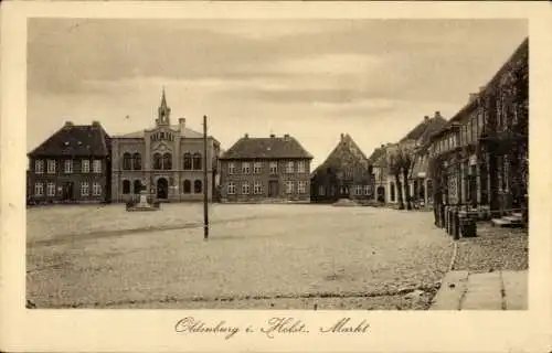 Ak Oldenburg in Holstein, Markt