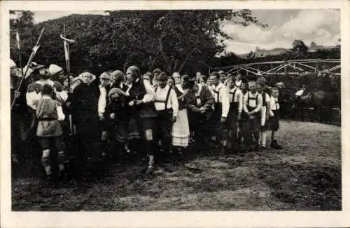 Ak Tecklenburg, Deutsche Heimatfestspiele, 1924