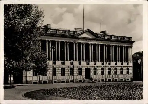 Ak Poznań Posen, Städtische Raczynskibibliothek