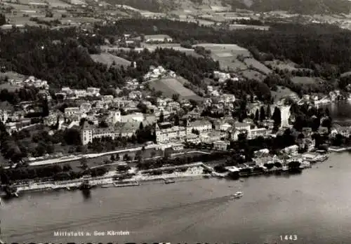 Ak Millstatt am See Kärnten, Luftbild