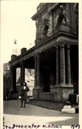 Foto Kunčice Ostrava Ostrau Mährisch Schlesien, Stadttheater