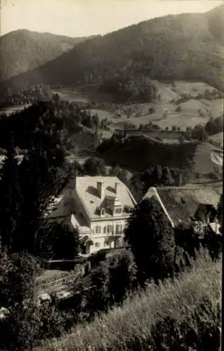 Ak Österreich, Blick zu einem Schloss im August 1930