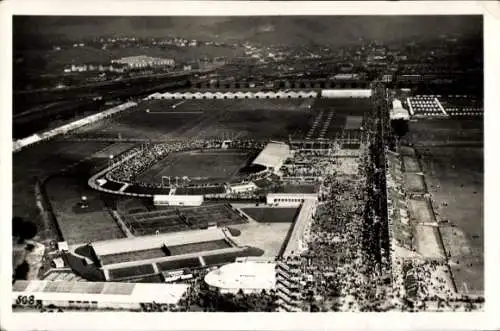 Ak 15. Deutsches Turnfest Stuttgart 1933, Festplatz, Luftbild