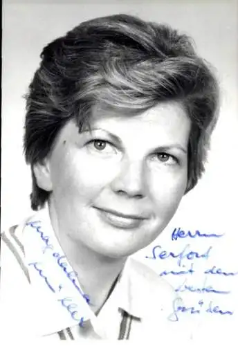 Ak Schauspielerin Magdalena Müller, Portrait, Autogramm