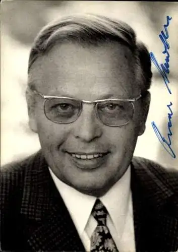 Ak Schauspieler Oscar Müller, Portrait, Autogramm