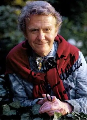 Ak Schauspieler Gunnar Möller, Portrait, Autogramm