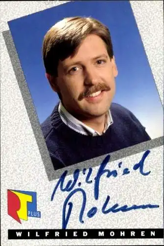 Ak Schauspieler Wilfried Mohlen, Portrait, Autogramm