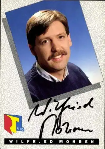 Ak Schauspieler Wilfried Mohlen, Portrait, Autogramm
