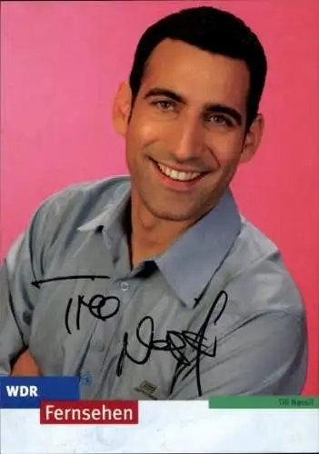 Ak Schauspieler Till Nassif, Portrait, Autogramm