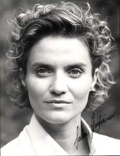 Ak Schauspielerin Sacha Holzheimer, Portrait, Autogramm